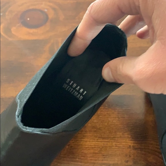 Beautiful leather Stuart Weitzman Booties! Sz 8 - Picture 5 of 6